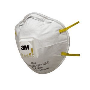 3M 8812 Cup-shaped Dust Respirator FFP1 NR D Valved