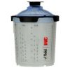 3M PPS 2.0 STANDARD 650ml 200μ (incl.: 50 liners + 50 lids + 32 sealing caps + 1 cup) PN 26000